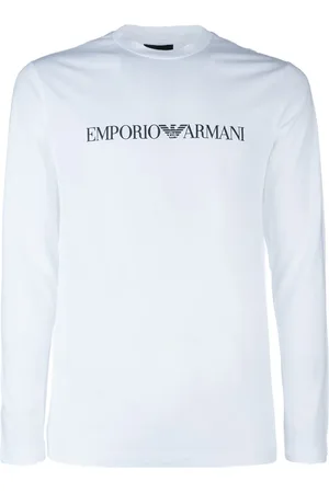 Emporio Armani Logo-print cotton T-shirt