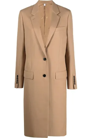 Burberry Notched-lapel single-breasted coat