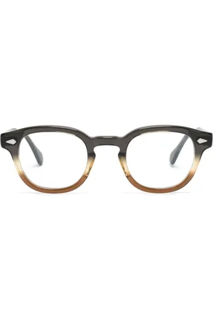 MOSCOT Gradient-effect round-frame sunglasses