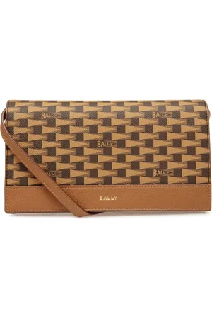 Bally Pennant Continental monogram-pattern wallet