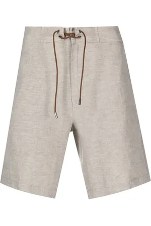 Sease Sunset linen bermuda shorts