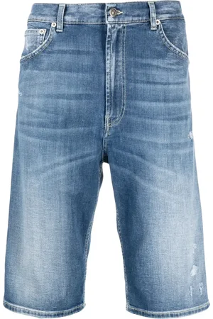 Dondup High-waist denim bermuda shorts