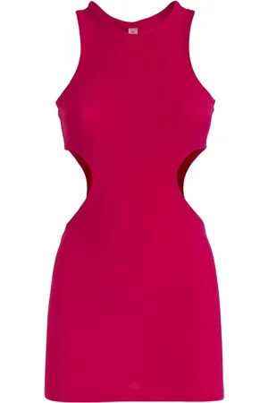 Reina Olga Cut-out mini dress