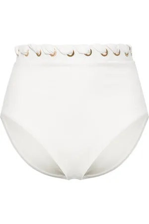 ZIMMERMANN Halliday high-waisted bikini bottoms