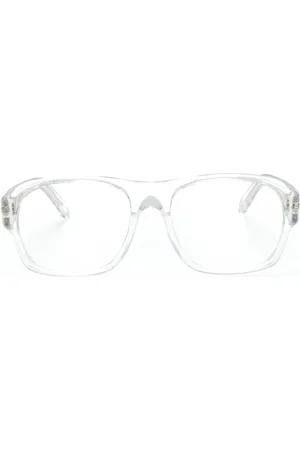 MOSCOT Transparent-design square-frame glasses