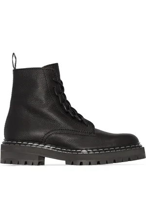 Proenza Schouler Leather lace-up boots
