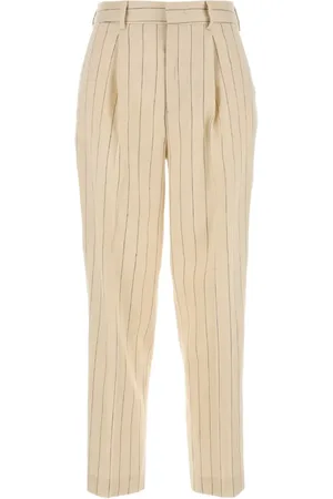 PT Torino Embroidered linen-blend trousers