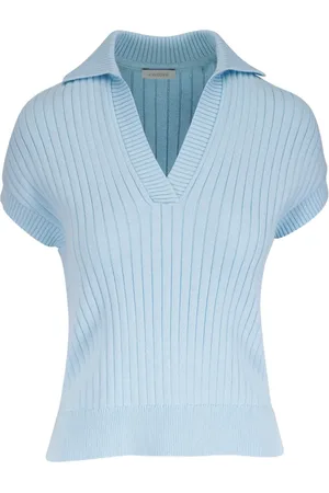 Kinross Ribbed polo top