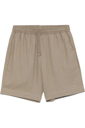 Emporio Armani Logo-embroidered shorts