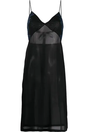 La Perla Lace trim slip dress