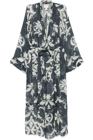 FORTE FORTE Floral-print coat