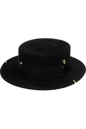 Ruslan Baginskiy Chain-embellished boater hat