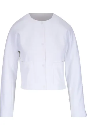 Vince Collarless cotton jacket