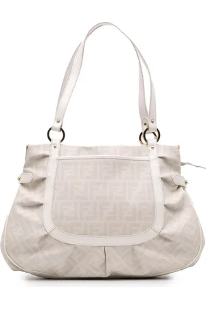 Fendi 2010-2024 Large Zucca Spalmati Chef Shopper tote bag