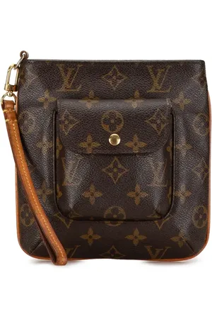 LOUIS VUITTON 2003 Monogram Partition clutch bag