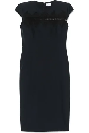 Alexander McQueen Tailored pencil midi dress
