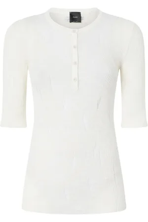 Pinko Ribbed Henley top