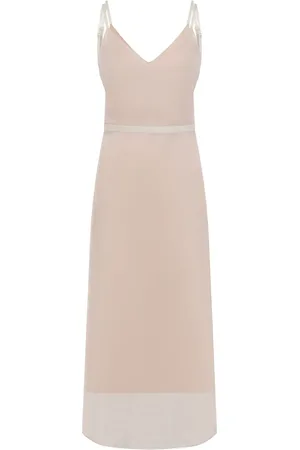 Carven Open-back silk dress