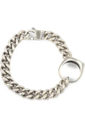 Maison Margiela Signet ring-charm chain bracelet
