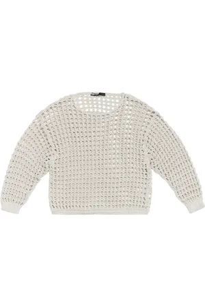 Bimba y Lola Crochet knit sweater