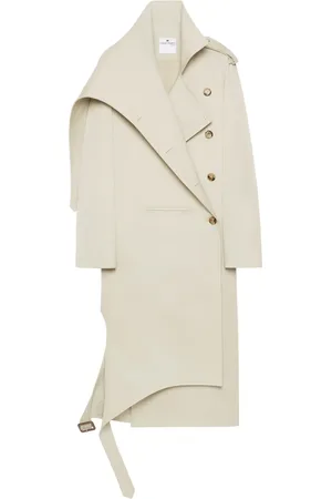 Courrèges Oblique trench coat