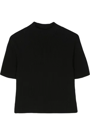 CFCL Portrait ribbed-knit T-shirt