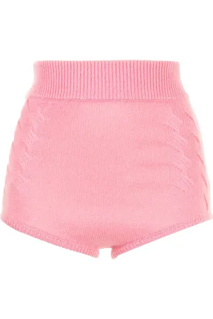 Cashmere In Love Mimie high-waisted cashmere shorts