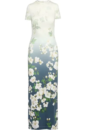 Oscar de la Renta Cherry Blossom dress