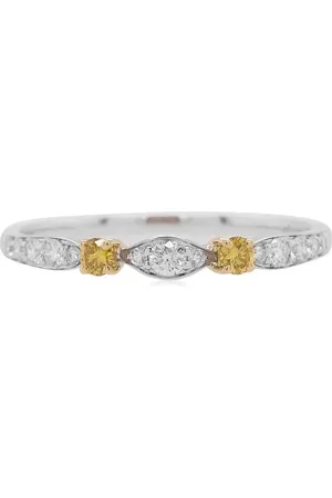 HYT Jewelry 18ky white gold diamond band ring