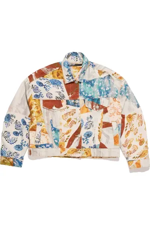 Bimba y Lola Patchwork denim jacket