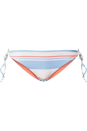 Twin-Set Striped triangle bikini bottoms