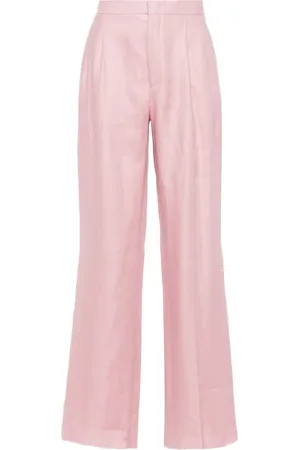TAGLIATORE Pressed-crease straight-leg trousers