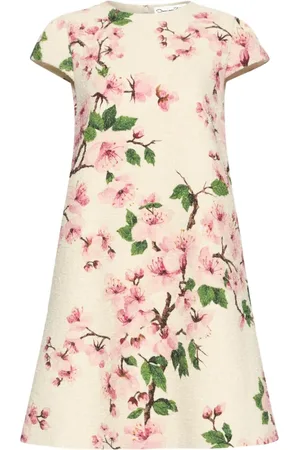 Oscar de la Renta Silk mini dress