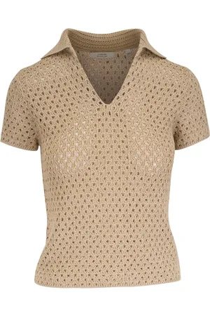 Vince Cotton polo top