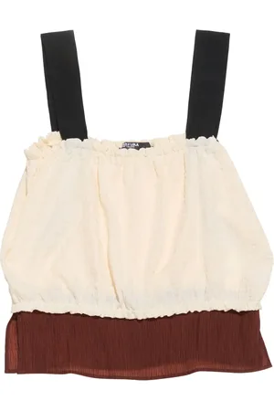 Bimba y Lola Ruched-detail top