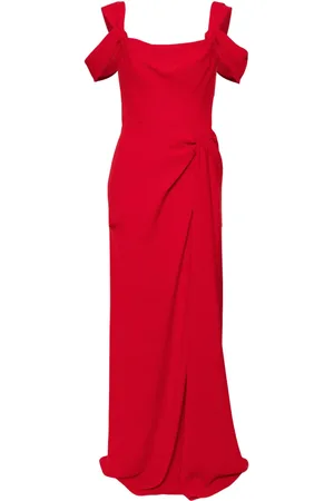 Carolina Herrera Knot detailing dress