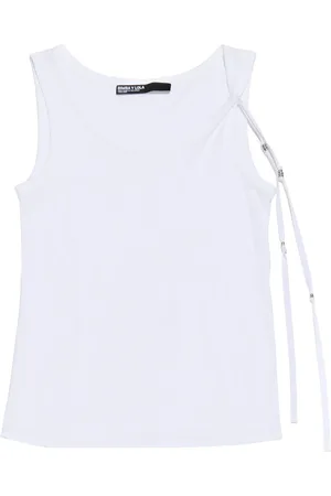 Bimba y Lola Knot-detail tank top