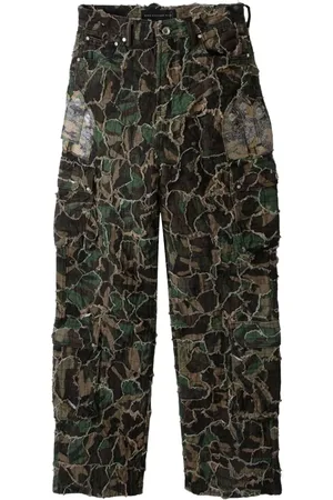 Who Decides War Camouflage cargo pants