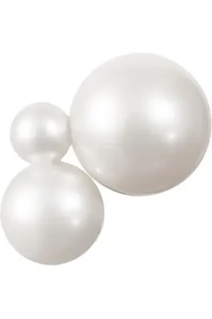 SOPHIE BILLE BRAHE 14K recycled yellow gold Petite Stellari freshwater pearl earring