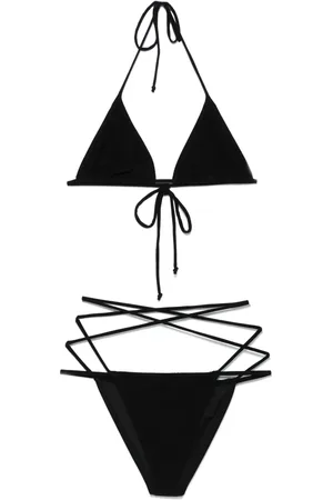 Norma Kamali Criss-cross bikini set