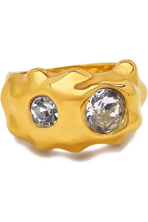 Oscar de la Renta Crystal-embellished ring