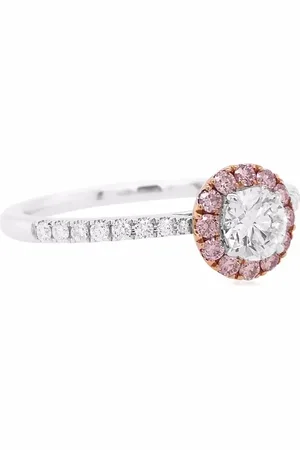 HYT Jewelry 18kt gold Argyle diamond engagement ring