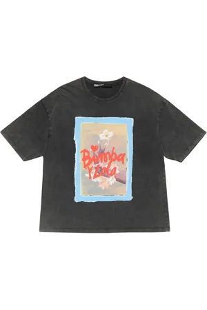 Bimba y Lola Graphic-print oversized T-shirt