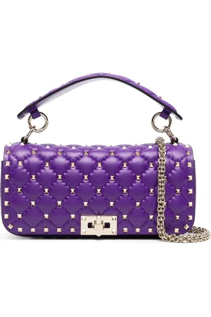 VALENTINO GARAVANI Rockstud Spike quilted shoulder bag