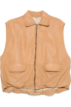 SALVATORE SANTORO Leather gilet