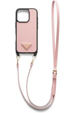 Prada Detachable-strap iPhone 16 Pro case