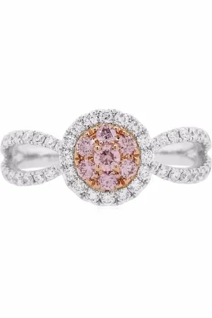 HYT Jewelry 18kt white gold Arygle pink diamond engagement ring