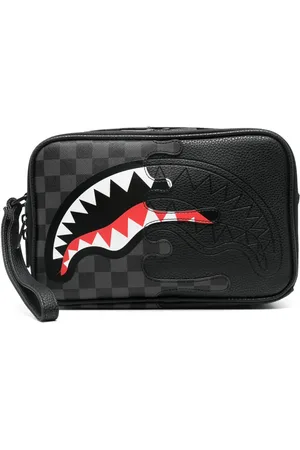Sprayground Unfinished Shark wash bag