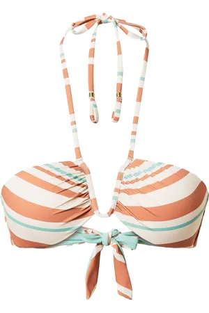 Twin-Set Striped bikini top