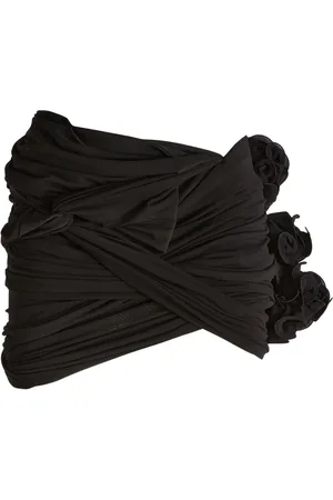 MAGDA BUTRYM Floral-appliqu?? mini skirt
